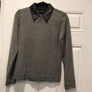 Rag and Bone collared sweater
